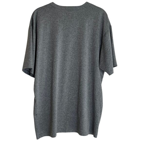 Nike Mens Tee Size Medium Gray Crimson OU The University of Oklahoma Sooners - Picture 4 of 6